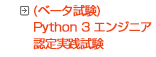 (ベータ試験)Python 3 エンジニア認定実践試験